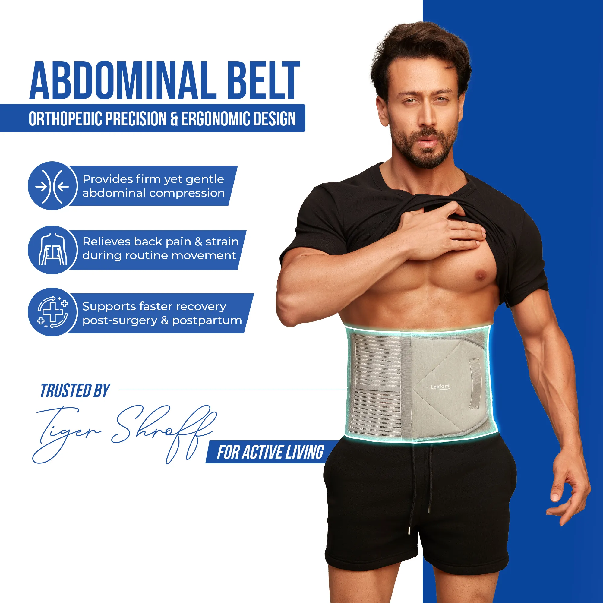 Abdominal Belt for Post-Surgery & Postpartum Support | Breathable - Image 5
