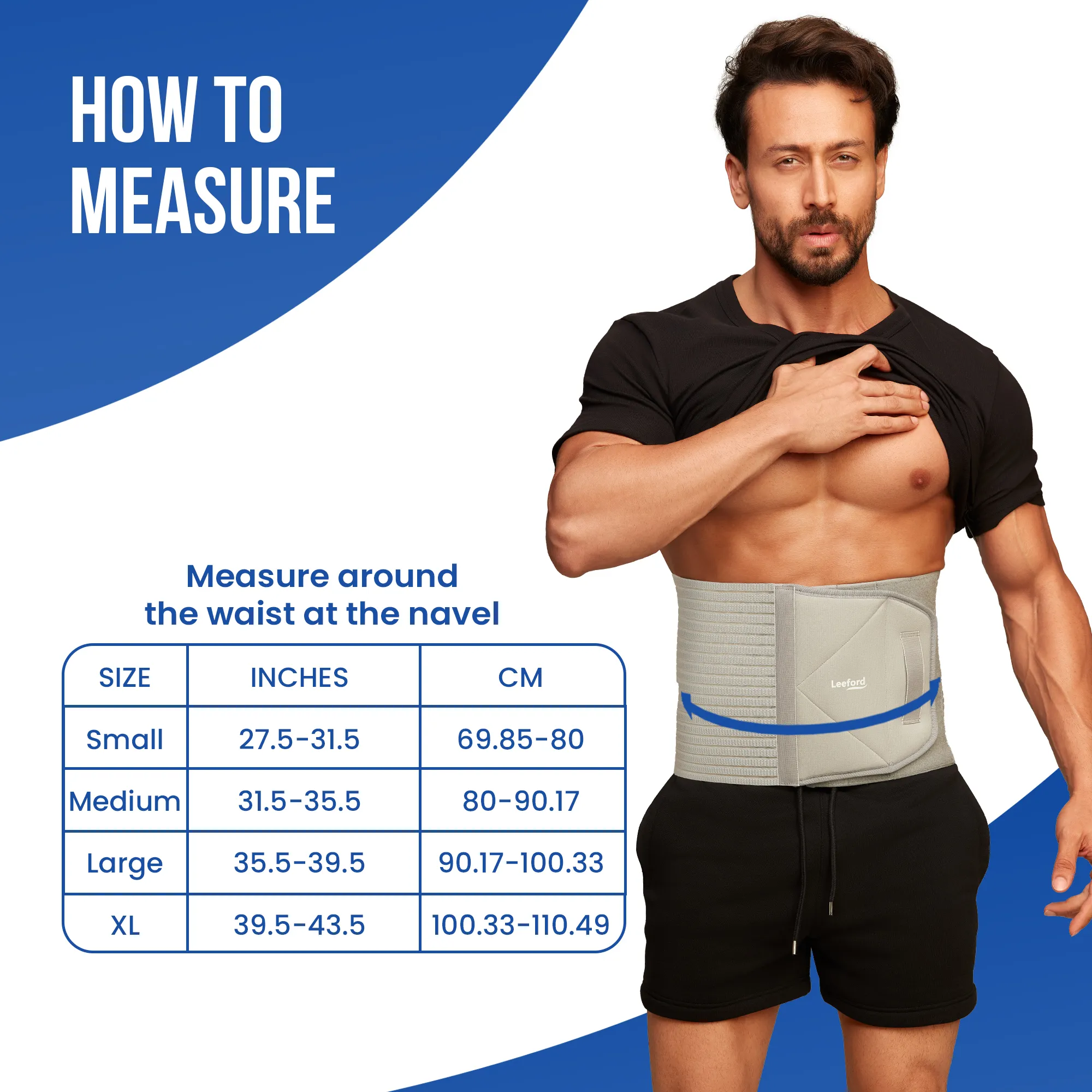 Leeford Abdominal Support Belt | Post-Delivery & Back Pain Support - Image 11
