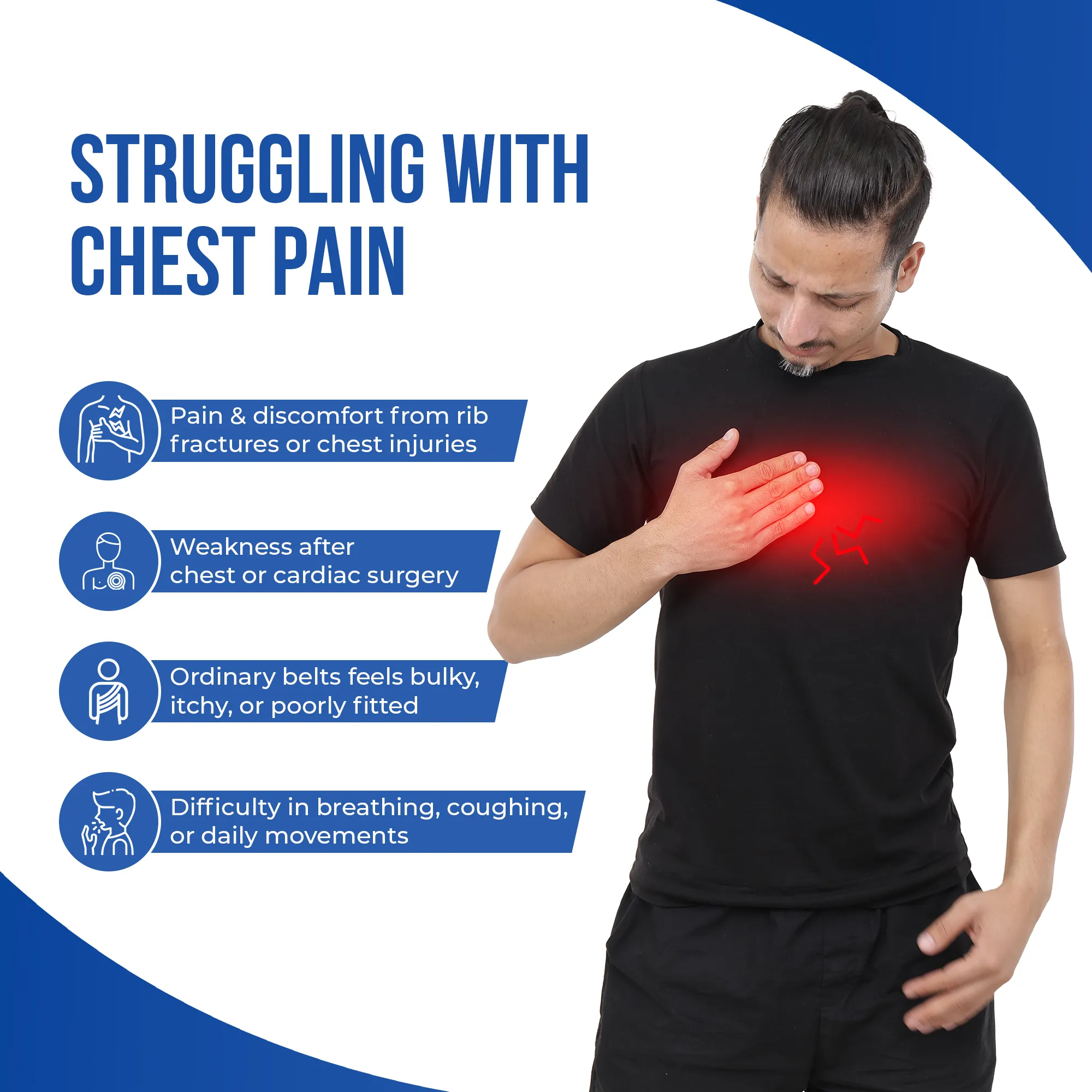 Chest Binder | Chest Surgery Support & Injury Healing - Image 4