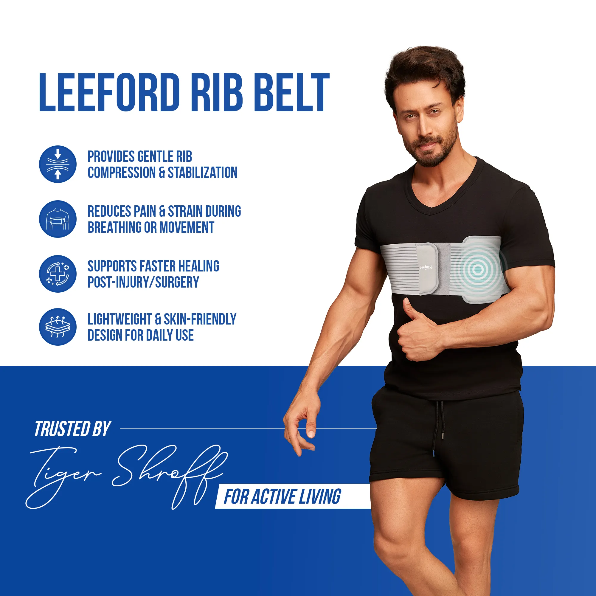 Rib Belt | Support, Stabilize Rib Cage & Chest For Recovery - Image 5