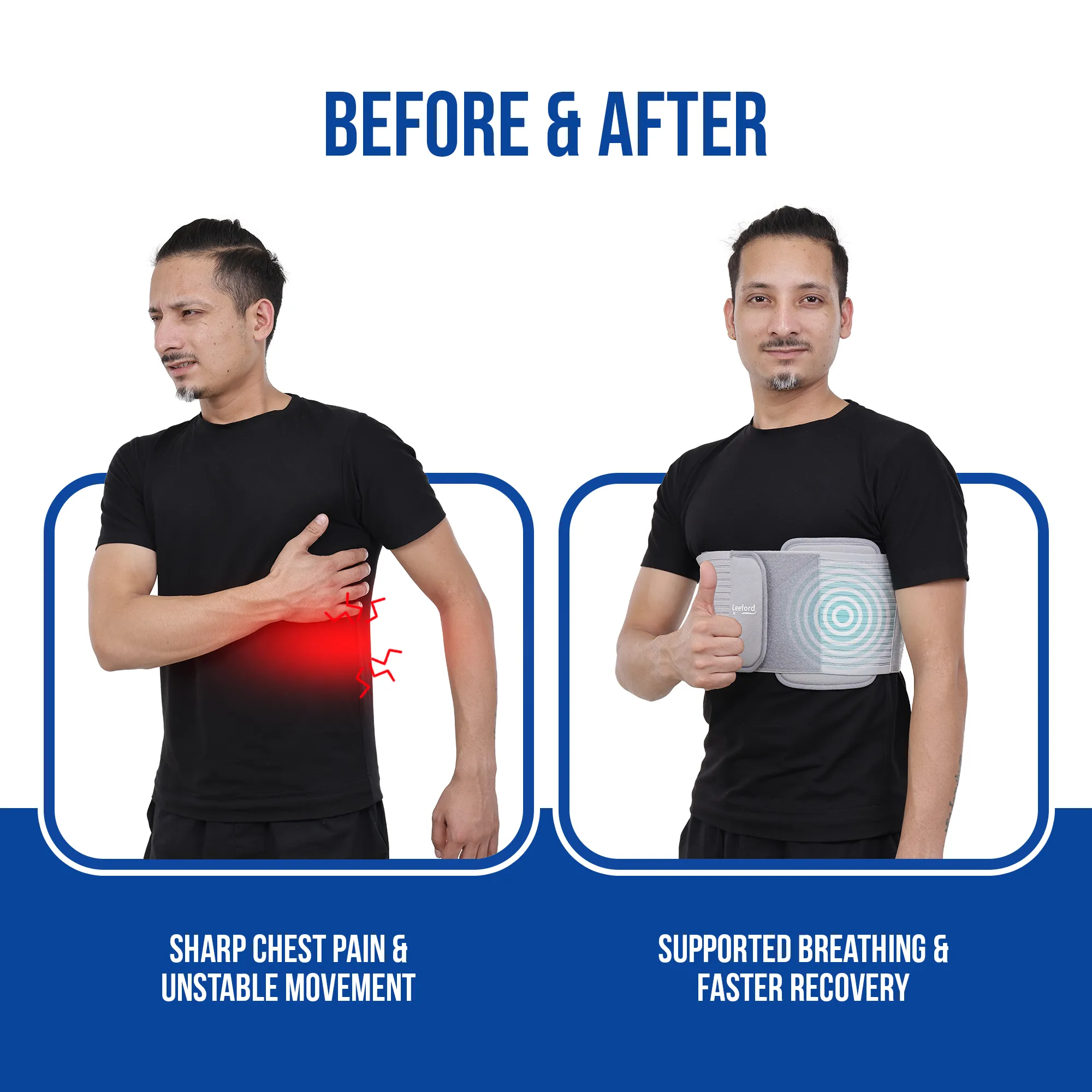 Rib Belt | Support, Stabilize Rib Cage & Chest For Recovery - Image 9