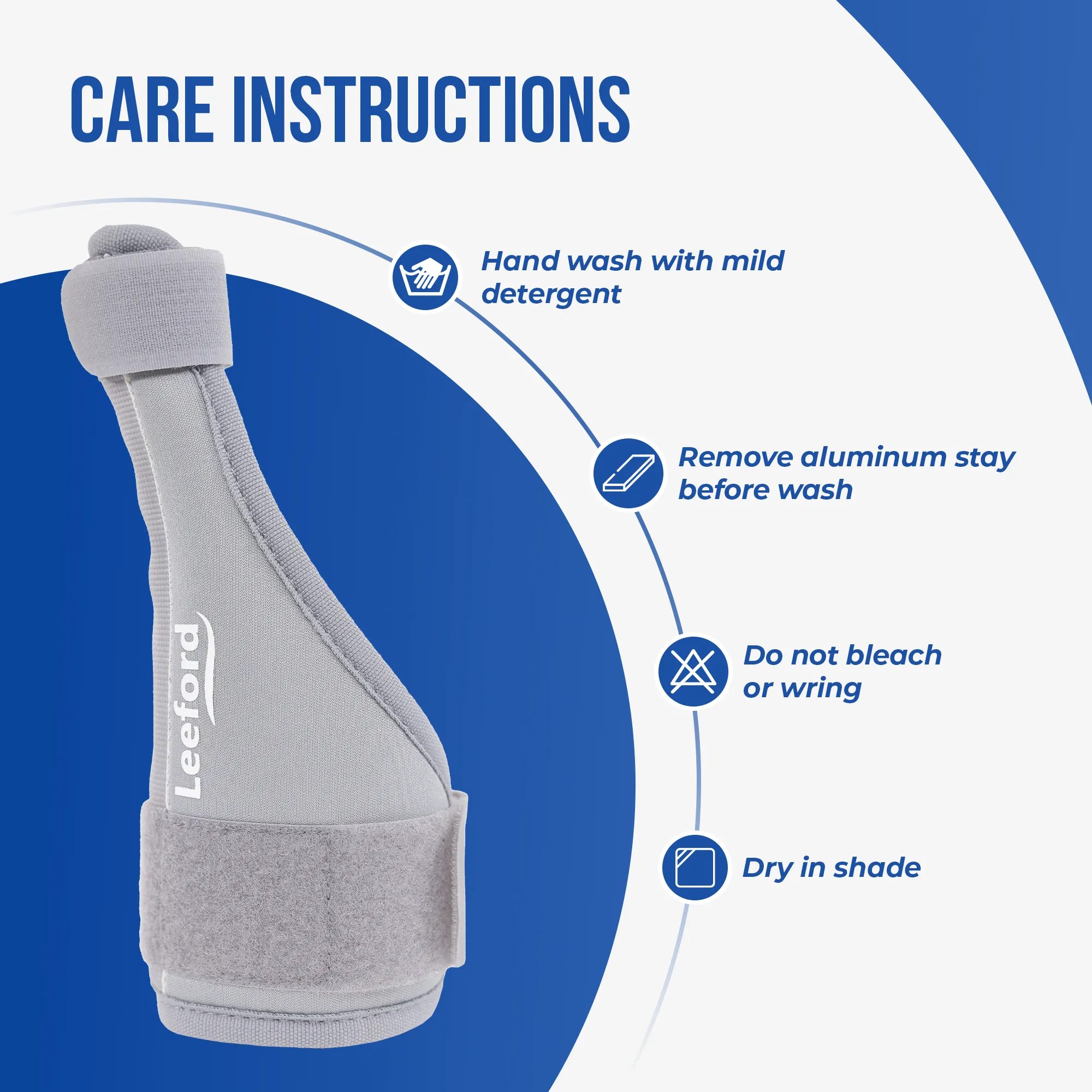 Thumb Spica Splint for Fractures, Sprains & Swelling | Universal - Image 9